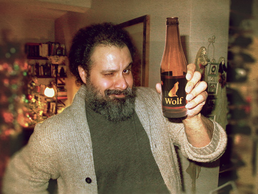 William Fuentes Wolf Beer New Years Eve